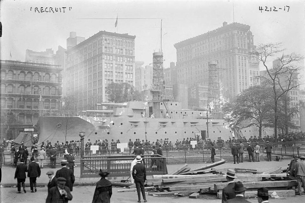 #2  USS Recruit: A Dreadnought Dummy Training Battleship built to Recruit and Train During the World War One #2
