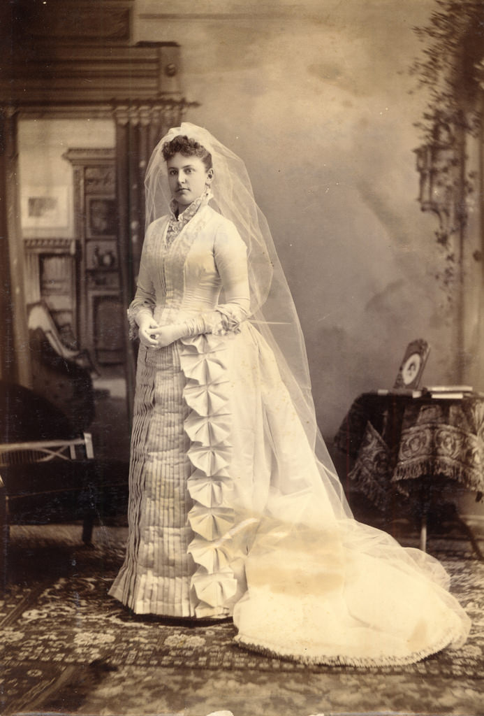 #16 Florence Folger married William A. Webster in 1887