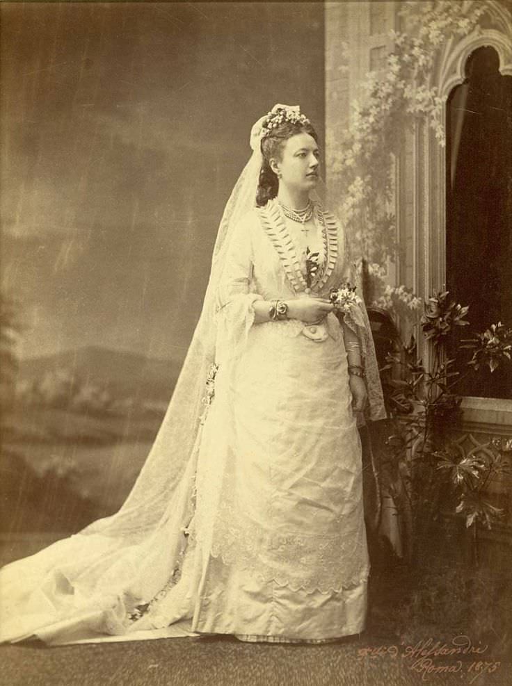 #1 An Italian bride, Rome, 1875