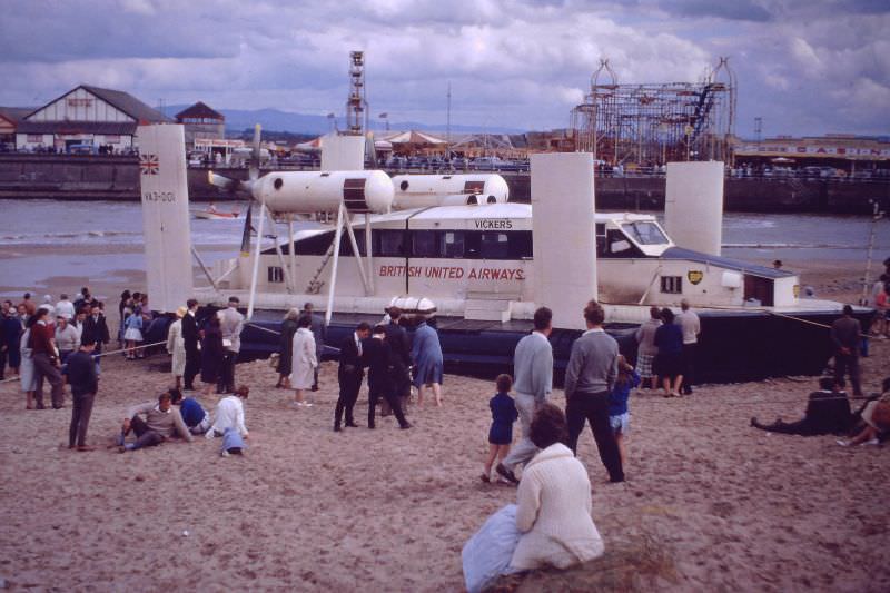 #5 The world’s first Hovercraft passenger service, from Wirrel to Rhyl, 1960s