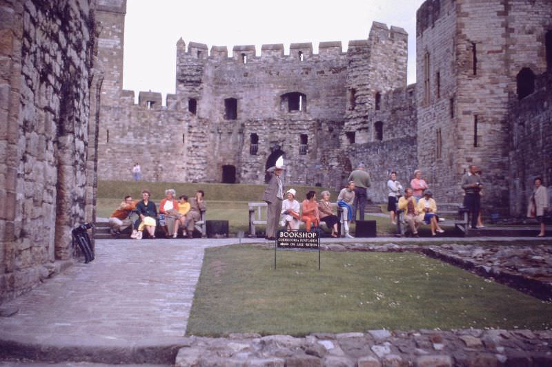 #1 Caernarvon Castle, Caernarvonshire, 1960s