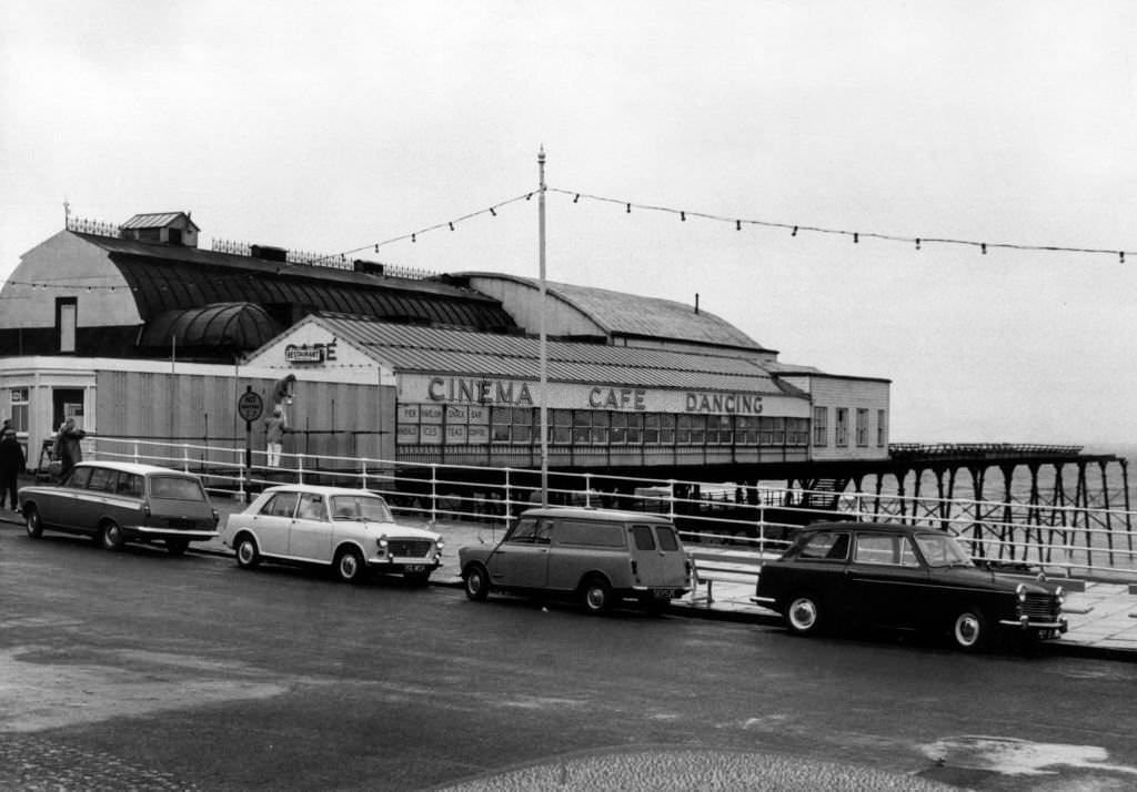#58 The Pier at Aberystwyth Harbour, Ceredigion, West Wales, July 1964.