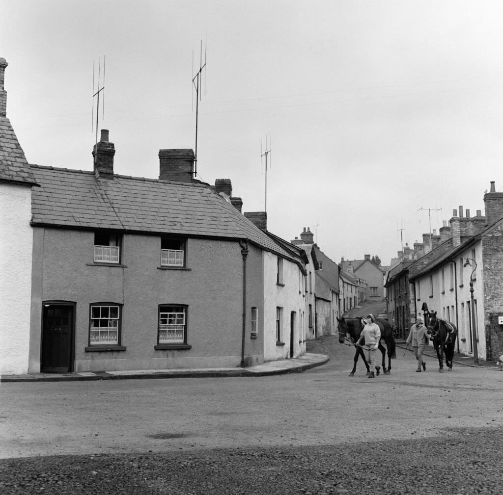 #6 Bridge Street in Crickhowell, Powys, Wales, 1964.
