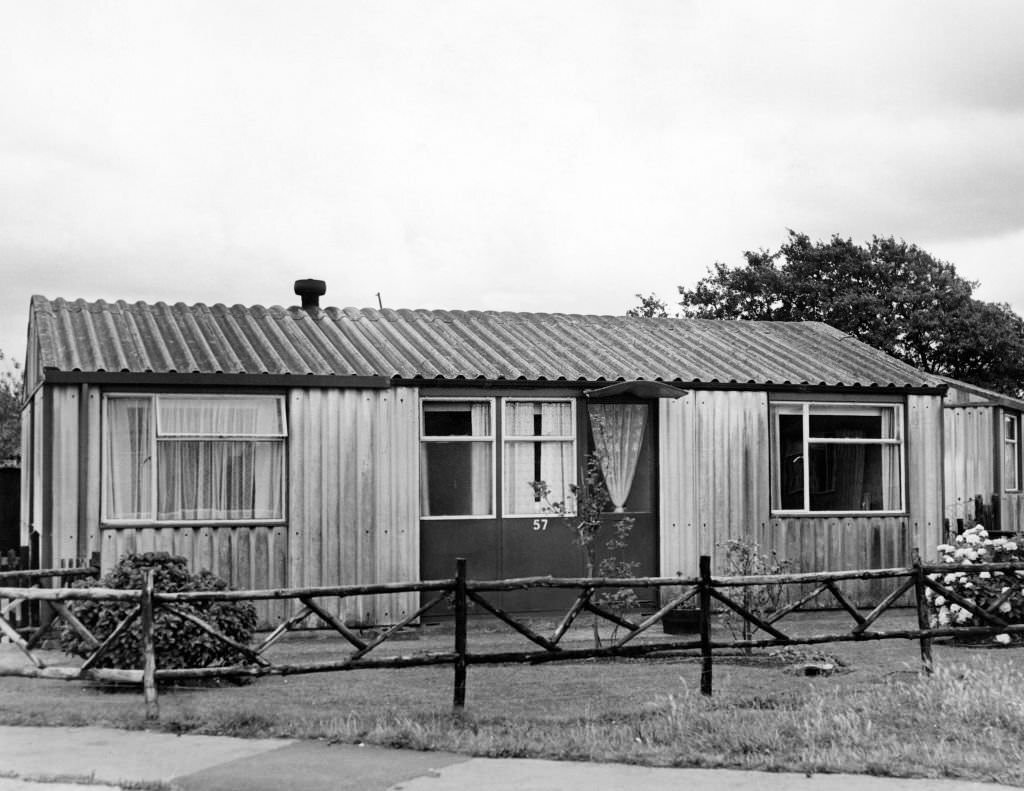 #73 Crystal Glen, The Heath, Cardiff, Wales. 14th August 1961.