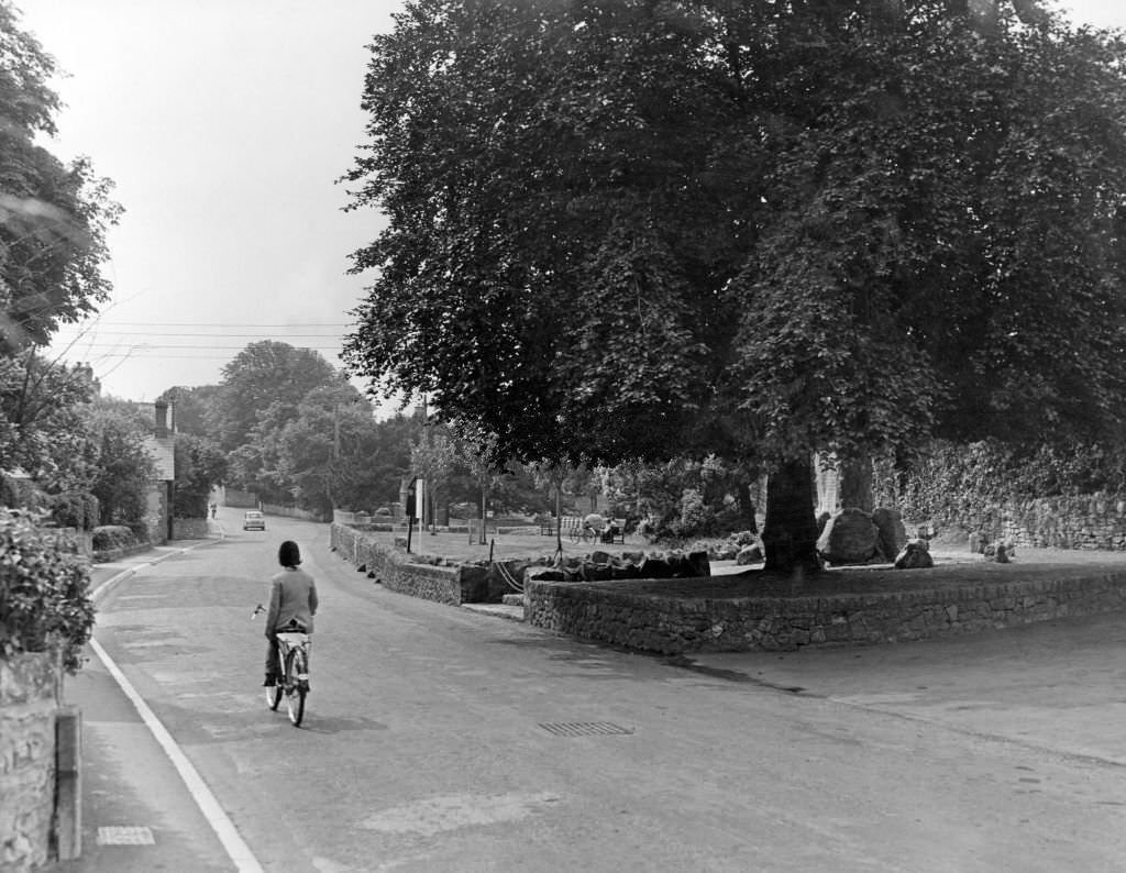 #126 Wenvoe, a Welsh village in the Vale of Glamorgan, Wales, 1961.