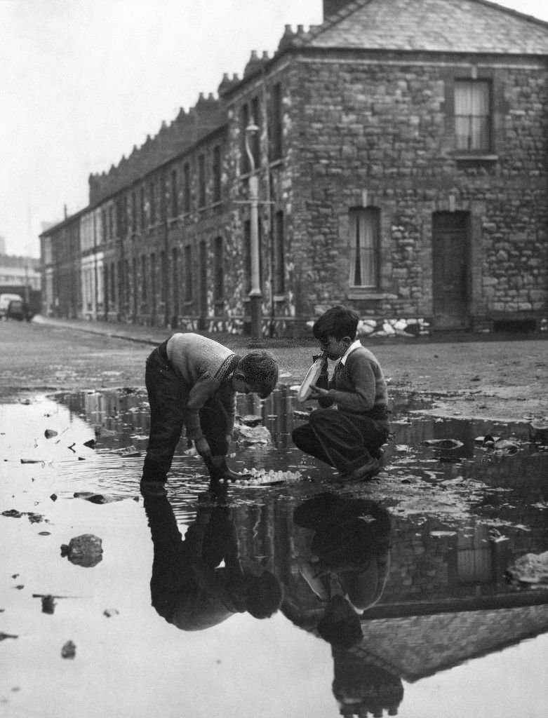 #78 Galston Street in Adamsdown, an inner city area and community in the south of Cardiff, Wales, 23rd January 1961.