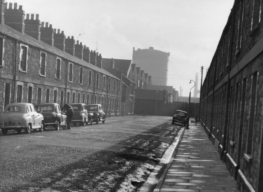 #79 Kilcattan Street in Adamsdown, an inner city area and community in the south of Cardiff, Wales, 23rd January 1961.