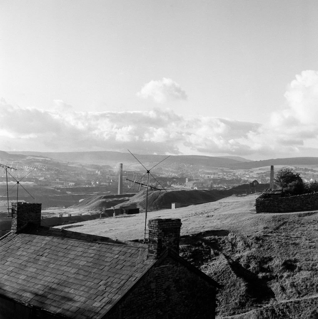 #81 Tredegar, Blaenau Gwent, Wales. Located within the historic boundaries of Monmouthshire, September 1960.
