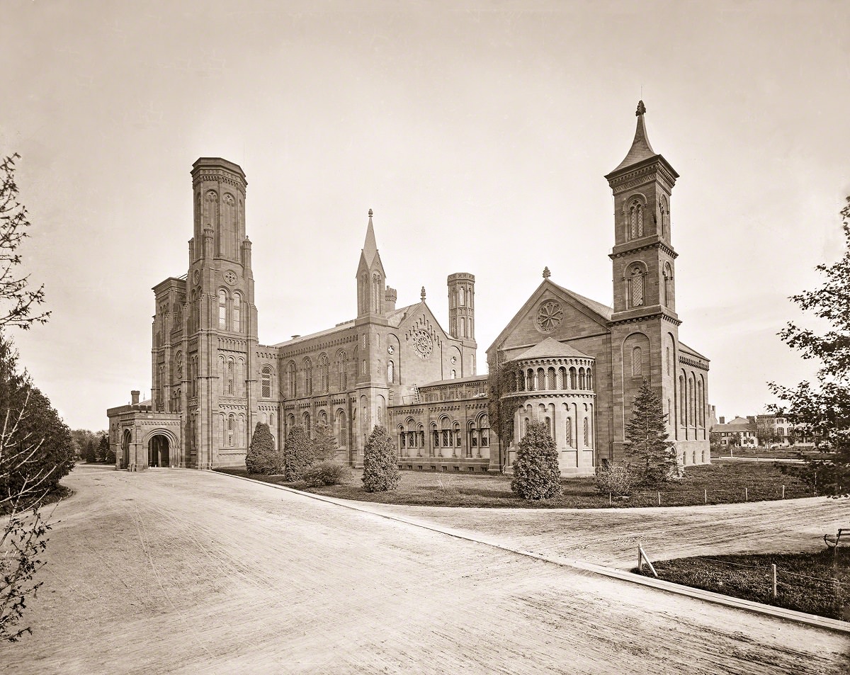 #1 Smithsonian Castle, 1860s