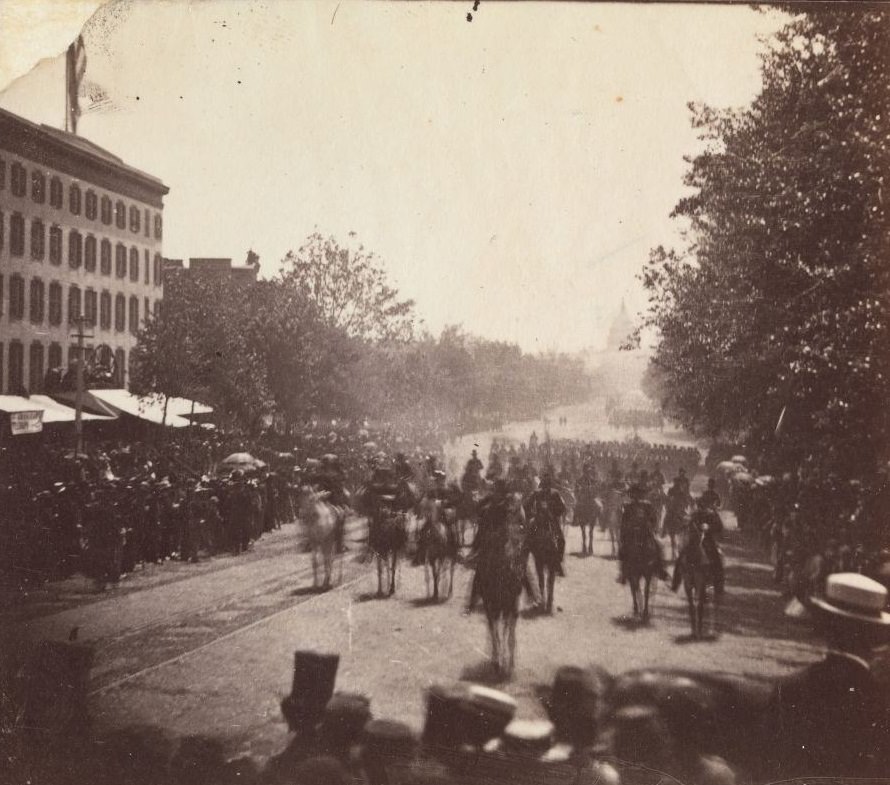 #38 Grand Army Review, 1865.