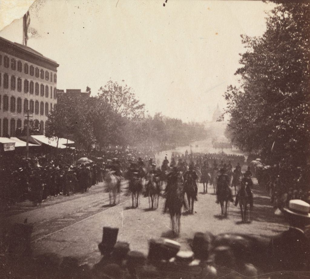 #42 Pennsylvania Avenue. Washington, 1865.