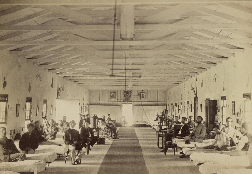 #43 Ward K, Armory Square Hospital, Washington DC, 1864