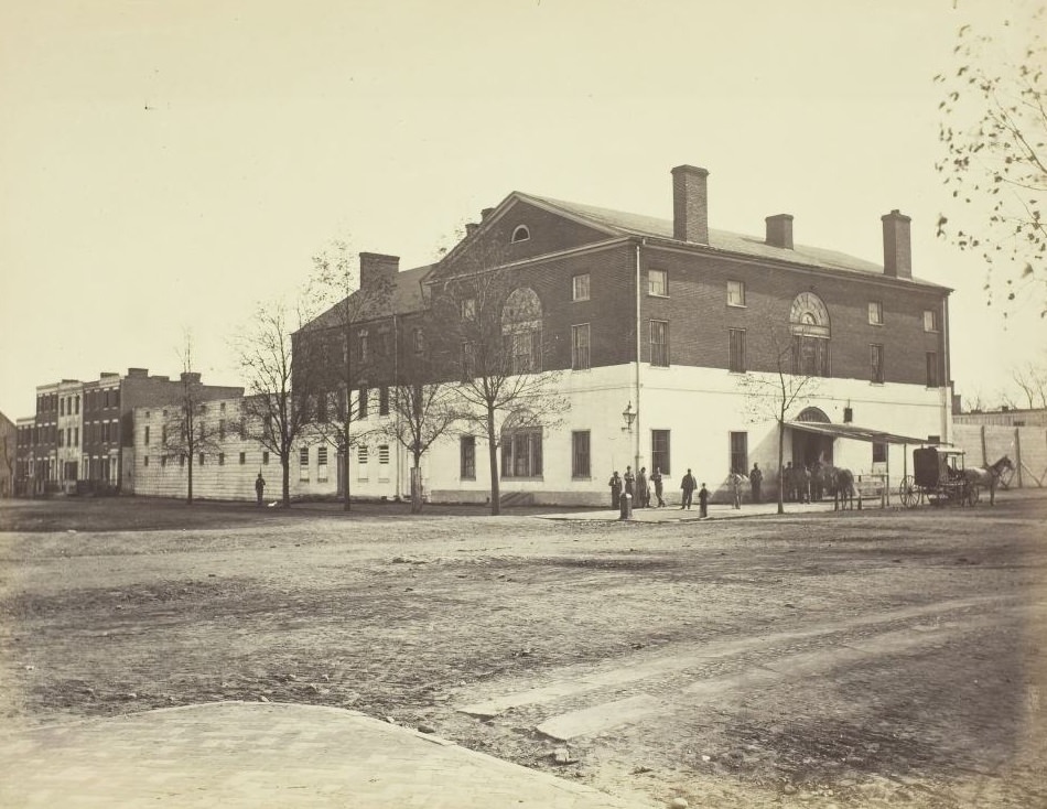 #52 Old Capitol Prison, Washington, 1861.