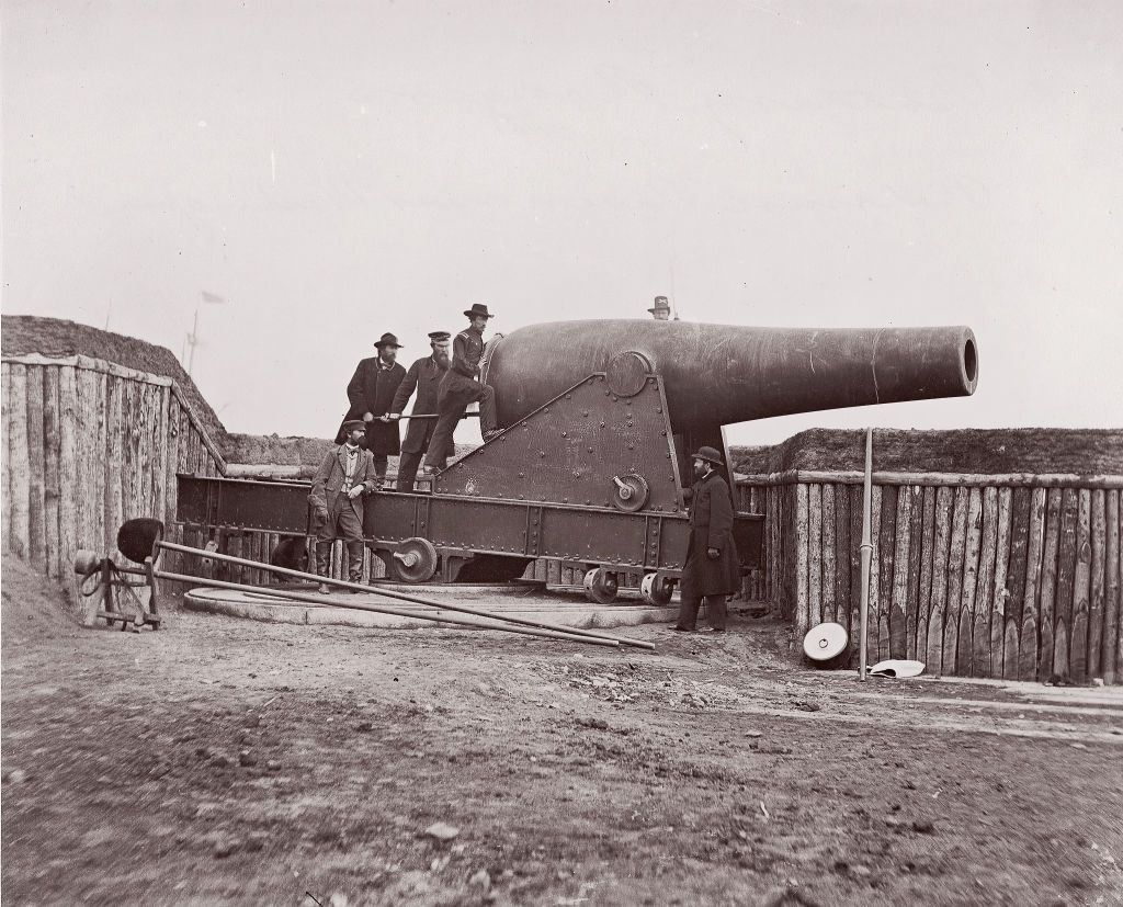 #57 Battery Rodgers, Potomac River near Washington, 1861