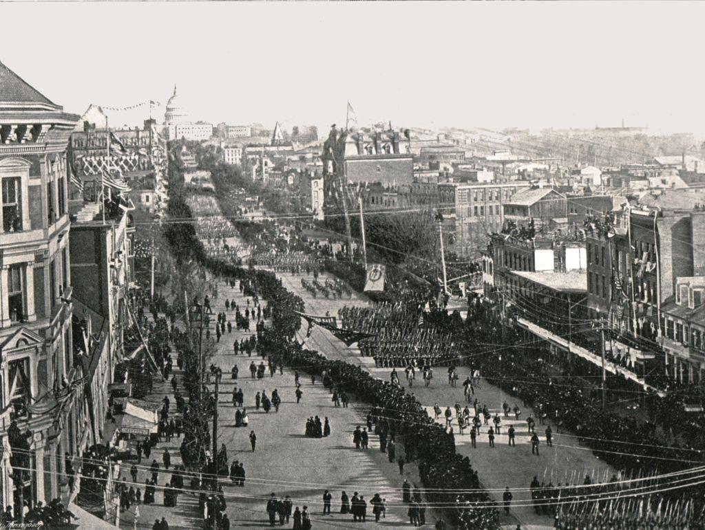 #69 A fete day in the American capital, Washington DC, 1895.