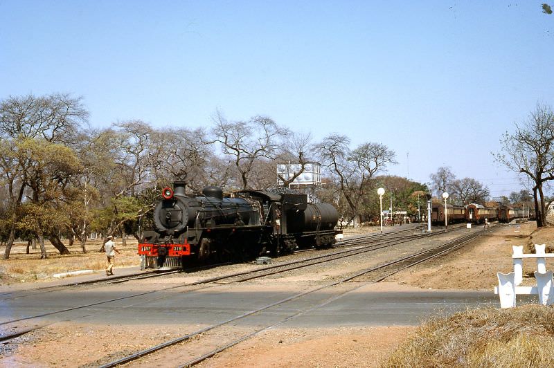 #11 Steam Loco shunting at Victoria Falls in Rhodesia (now Zimbabwe), September 12, 1968