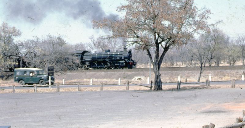 #22 Train heading for Zambia, September 12, 1968