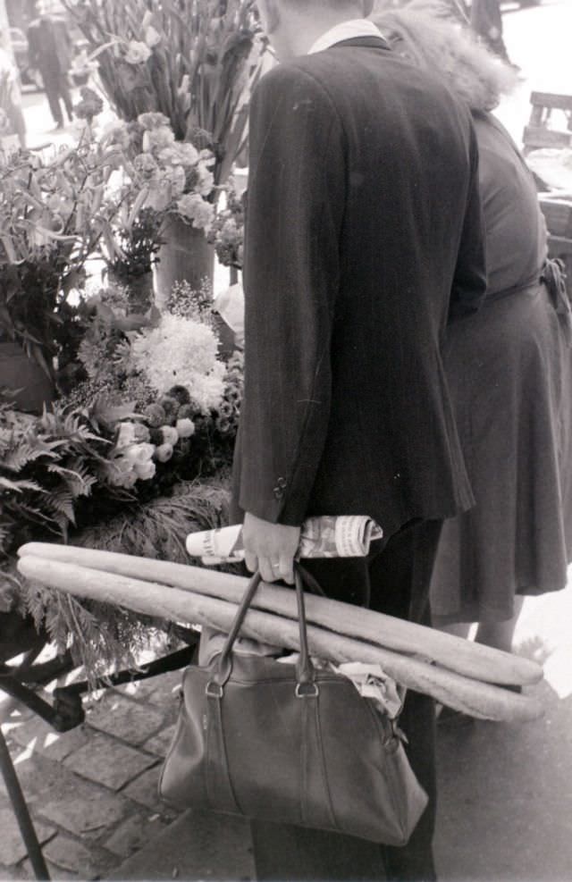 #71 In rue de Rochechouart, 1950s