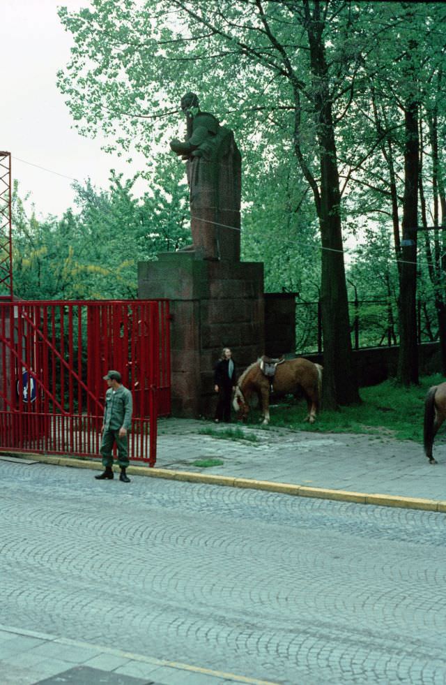 #16 Kornwestheim. Front gate Ludendorff Kaserne, Germany, 1972