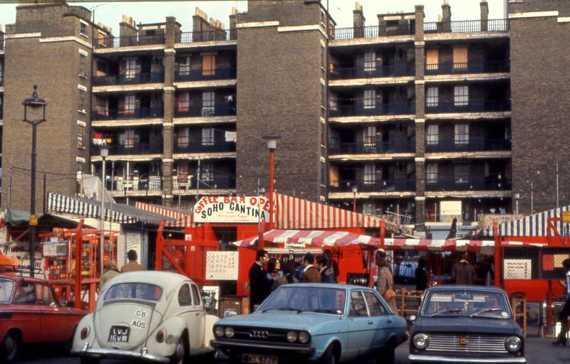 #96 Soho Market, London, February 1976