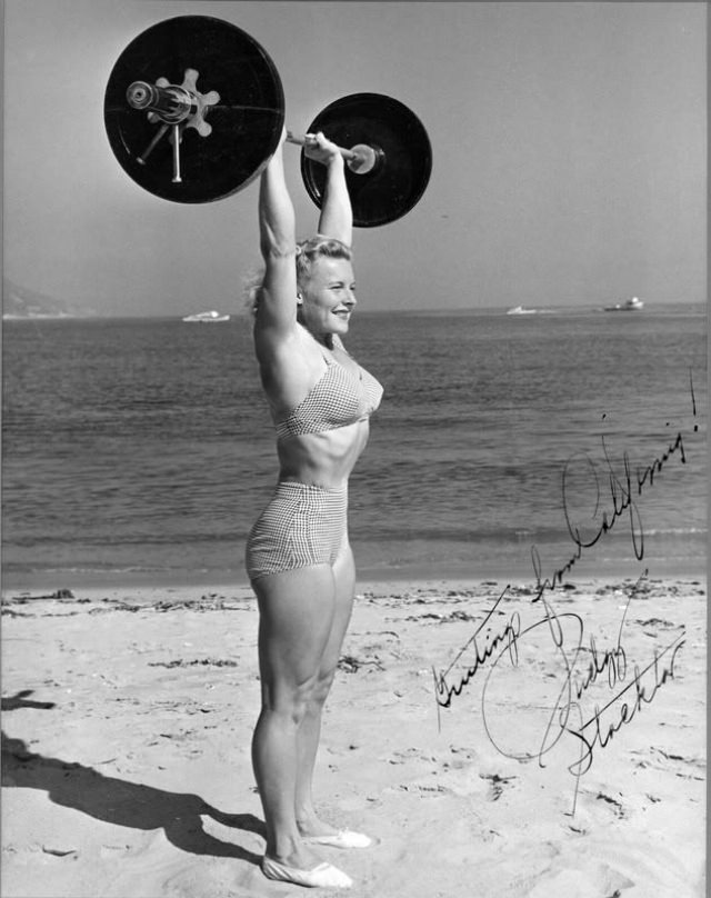 #5  Abbye Eville: Life Story and Fabulous Photos of the Queen of Muscle Beach #5 Sports