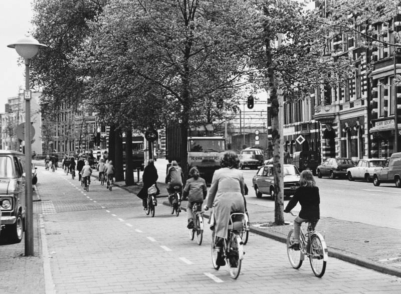 #51 Bicycles, Amsterdam, 1970s