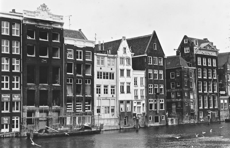#55 Building renovation, Amsterdam, 1970s