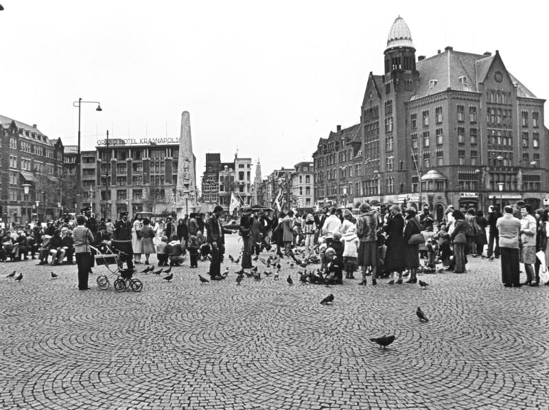 #57 Dam Square, Amsterdam, 1970s