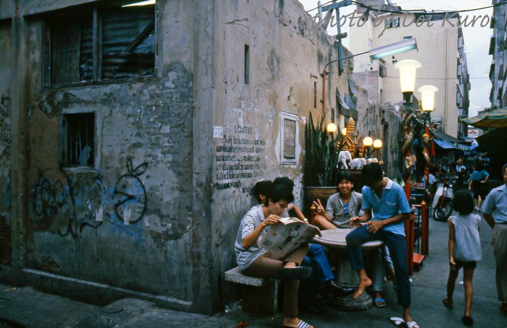 #40 People enjoy the cool breeze