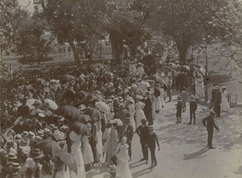 #40 Opening procession, Queens Park, Bridgetown, 1890s