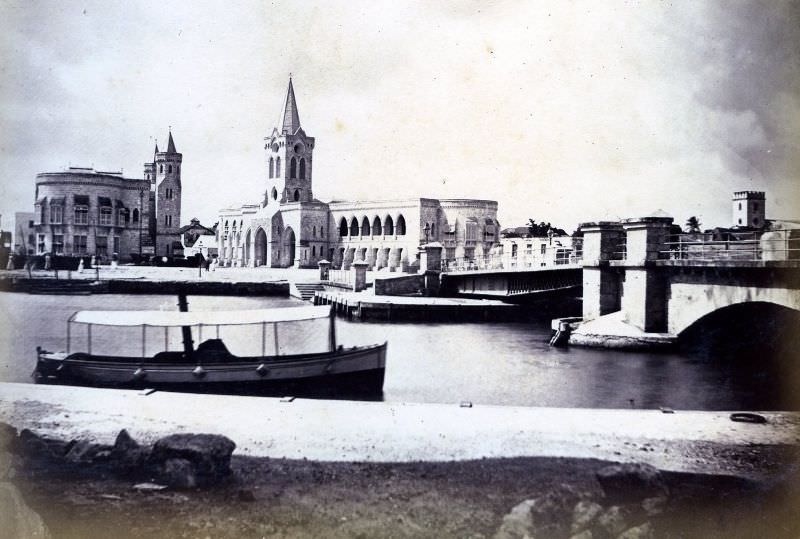 #43 Parliament Buildings, Bridgetown, 1880s