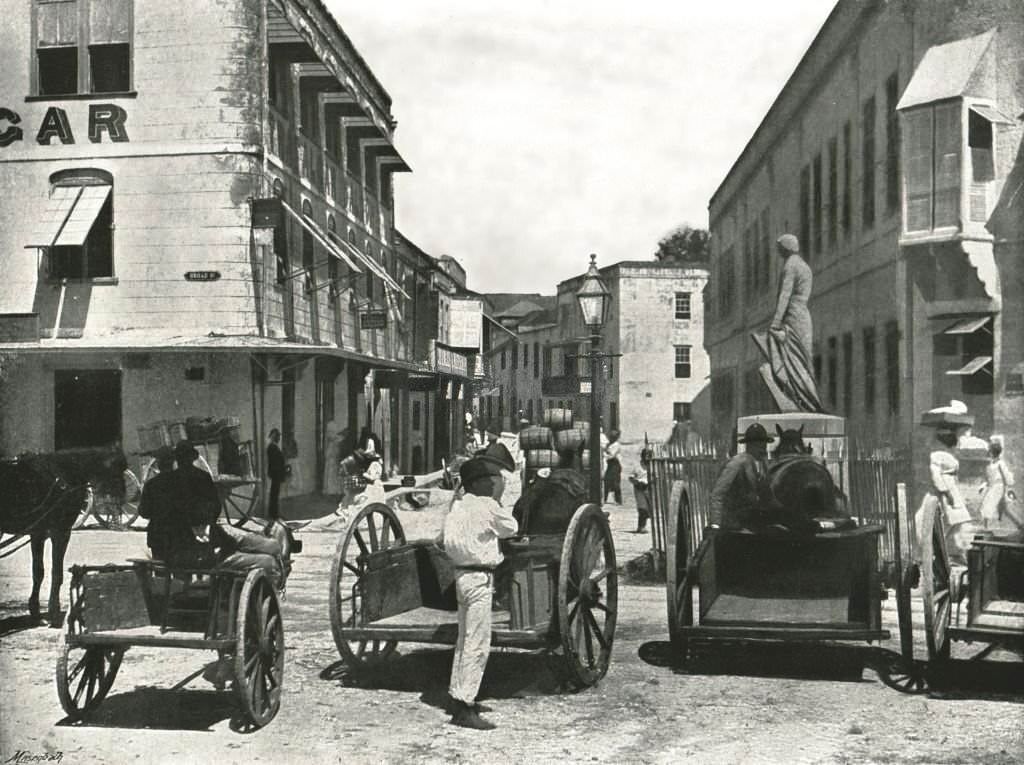 #99 High Street, Bridgetown, Barbados, 1895.