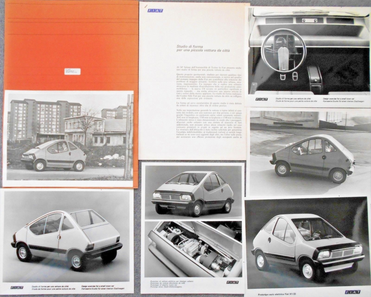 Fiat X1/23: The Child-Size Electric Car from 1972 with a Speed of 45 mph Vehicles &; Transportation