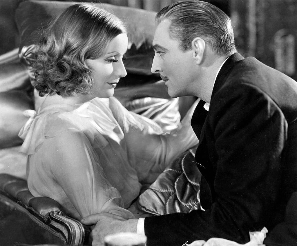 Greta Garbo and John Barrymore in ‘Grand Hotel’, 1932