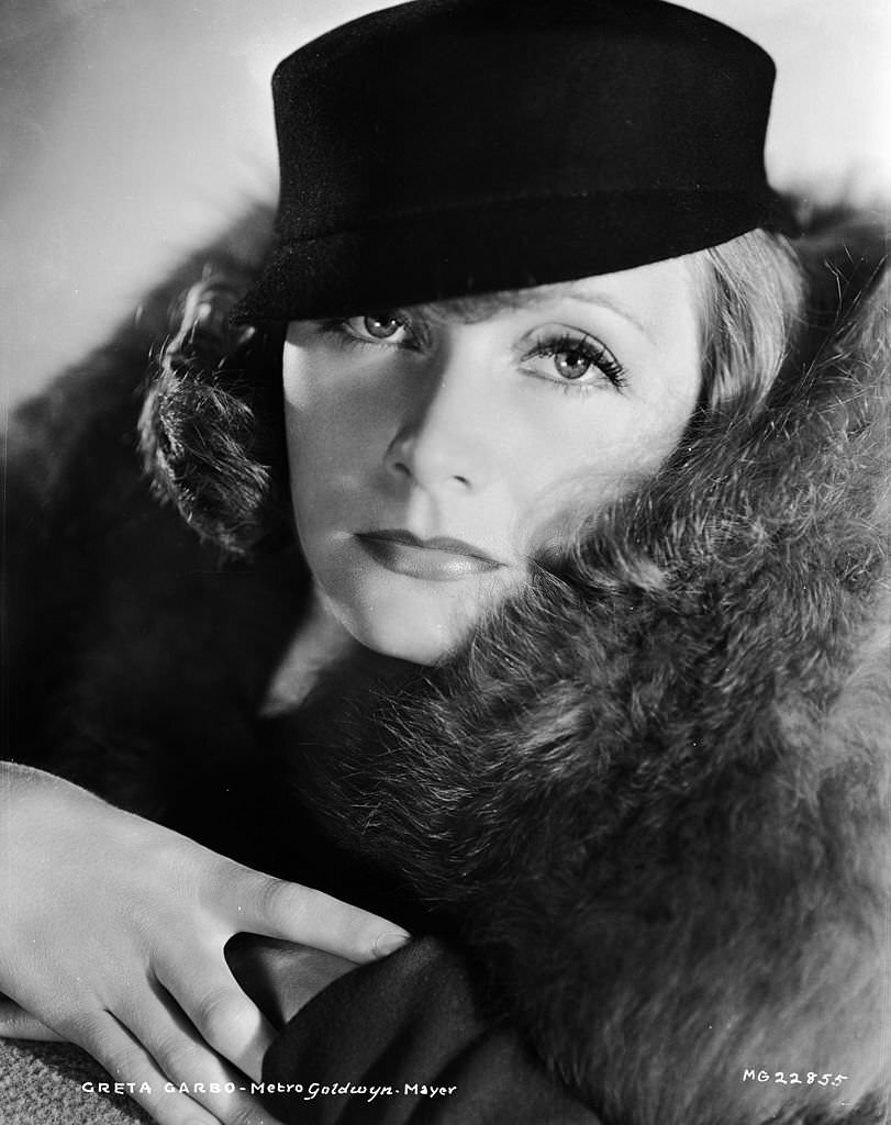 #42 Greta Garbo in the costume she wears in ‘Grand Hotel’.