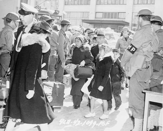 #6 Eevacuation – a family starts for the bus that will take them from the control station to the train depot.