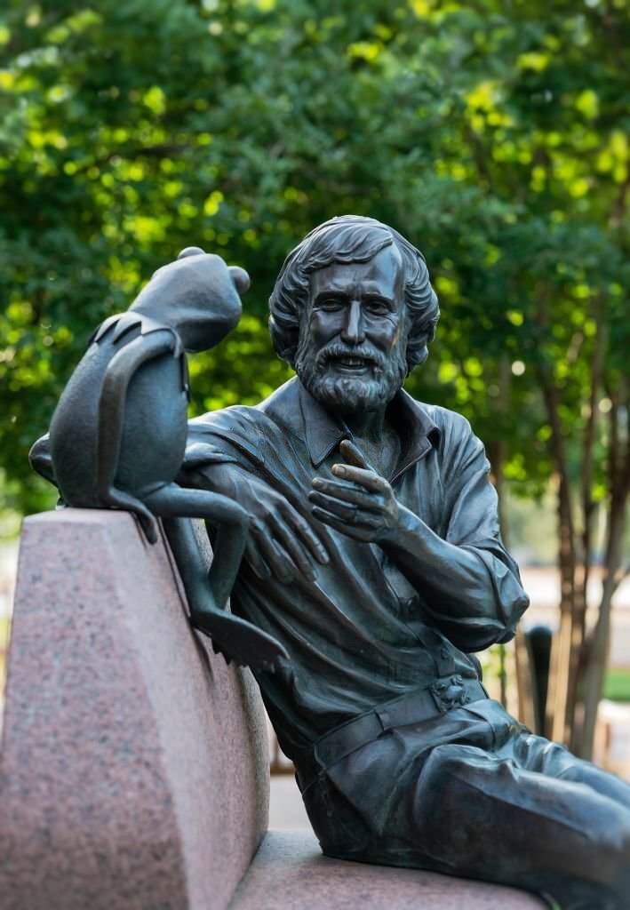 #21 Jim Henson Memorial sculpture at the University of Maryland…