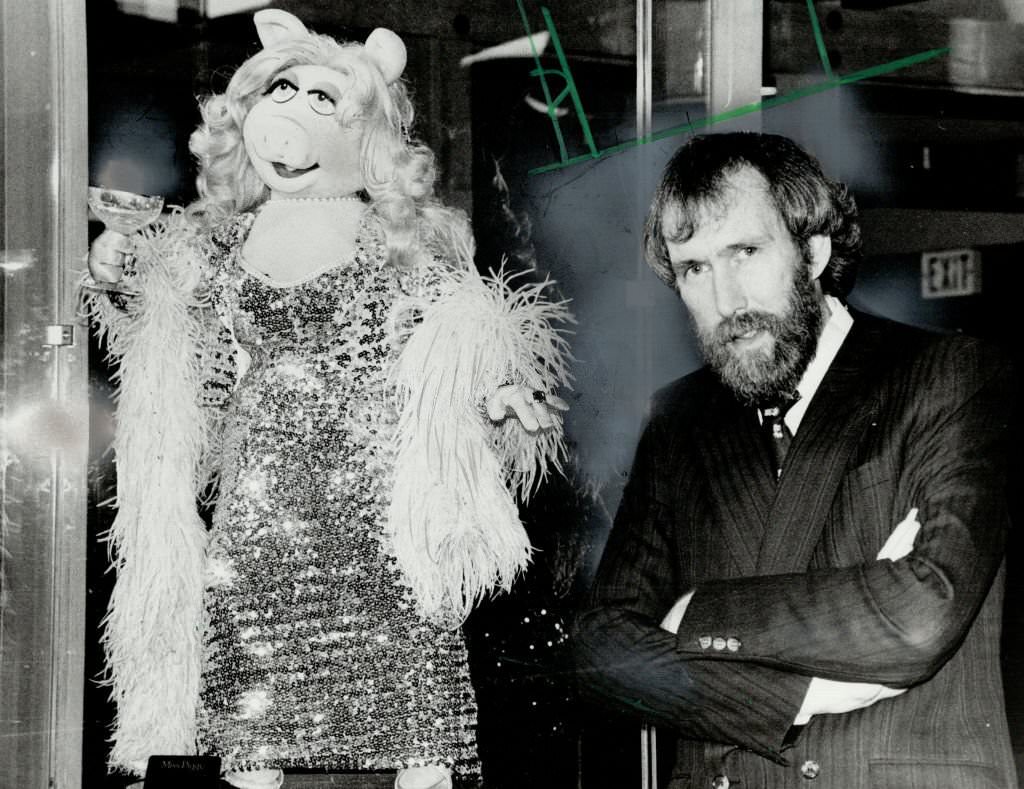 #24 The lady’s always in charge: Muppet creator Jim Henson visited with Miss Piggy at the Ontario scienc