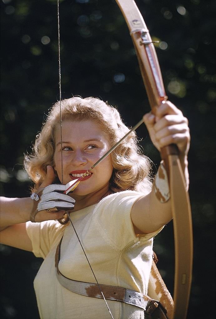 #20 Ann Marston, Archery