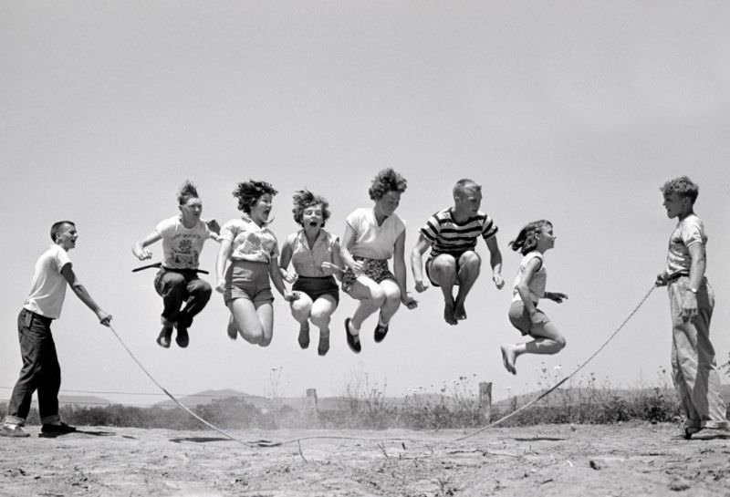 #3 Jumping rope, Tennesse, 1953.