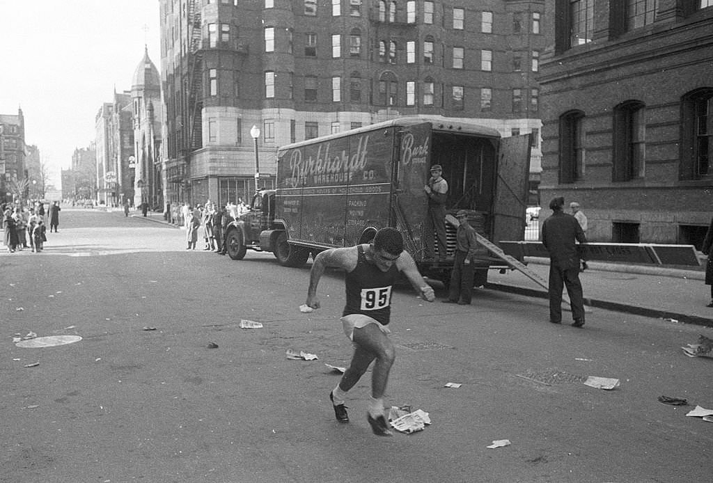 #51 1956 Boston Marathon.