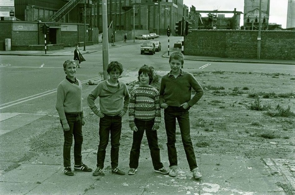 #126 Four lads, Vauxhall Road.