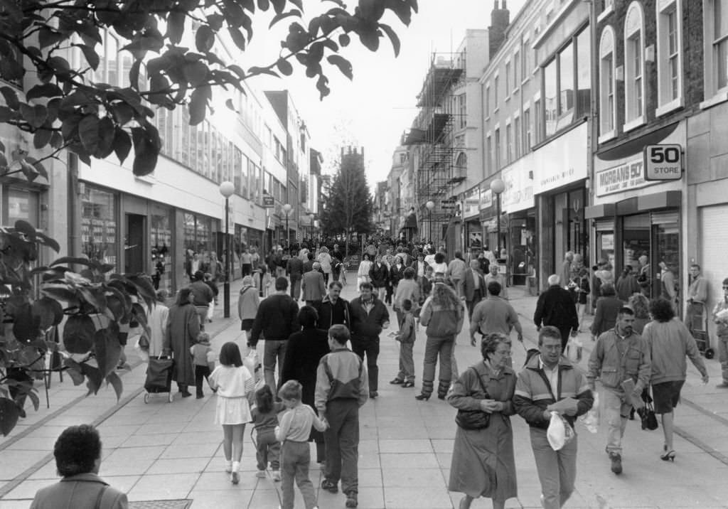 #47 Bold Street, Liverpool, 31st October 1989.