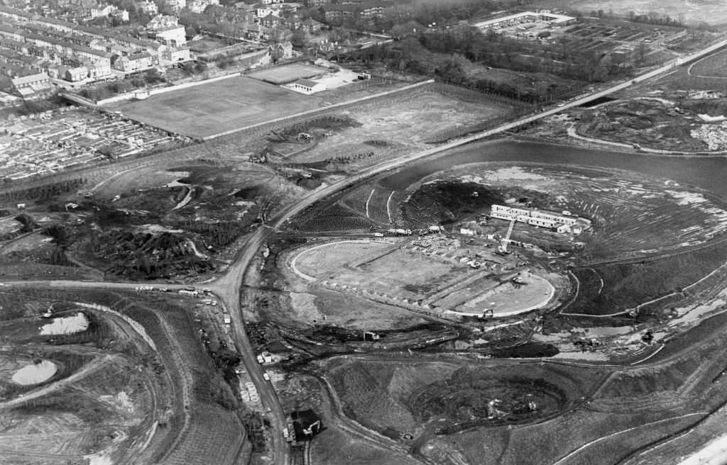 #53 The construction site that will become the International Garden Festival, 29th April 1983.