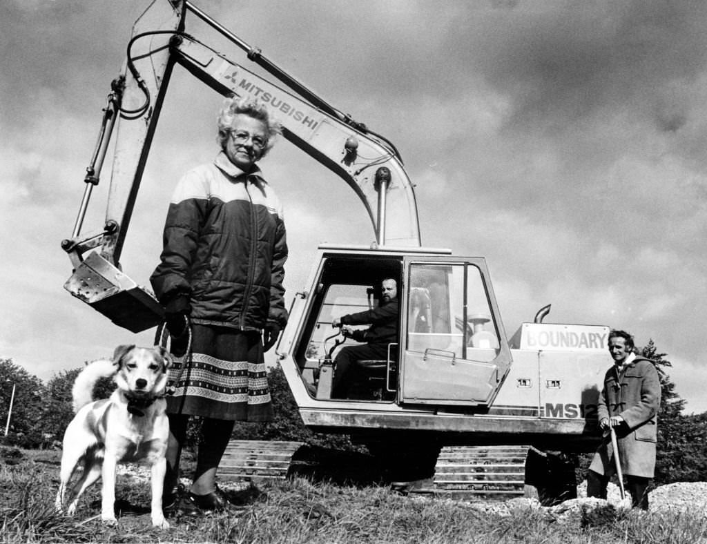 #116 Angry residents fighting plans to build on their only recreational land might as well not bother – the work has started.