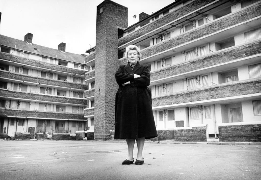 #163 Gerard Gardens, Liverpool, 1987