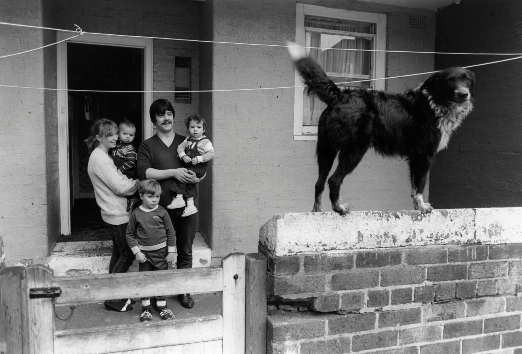 #71 Economic crisis in England in the eighties; a family in Liverpool in 1983 in Liverpool