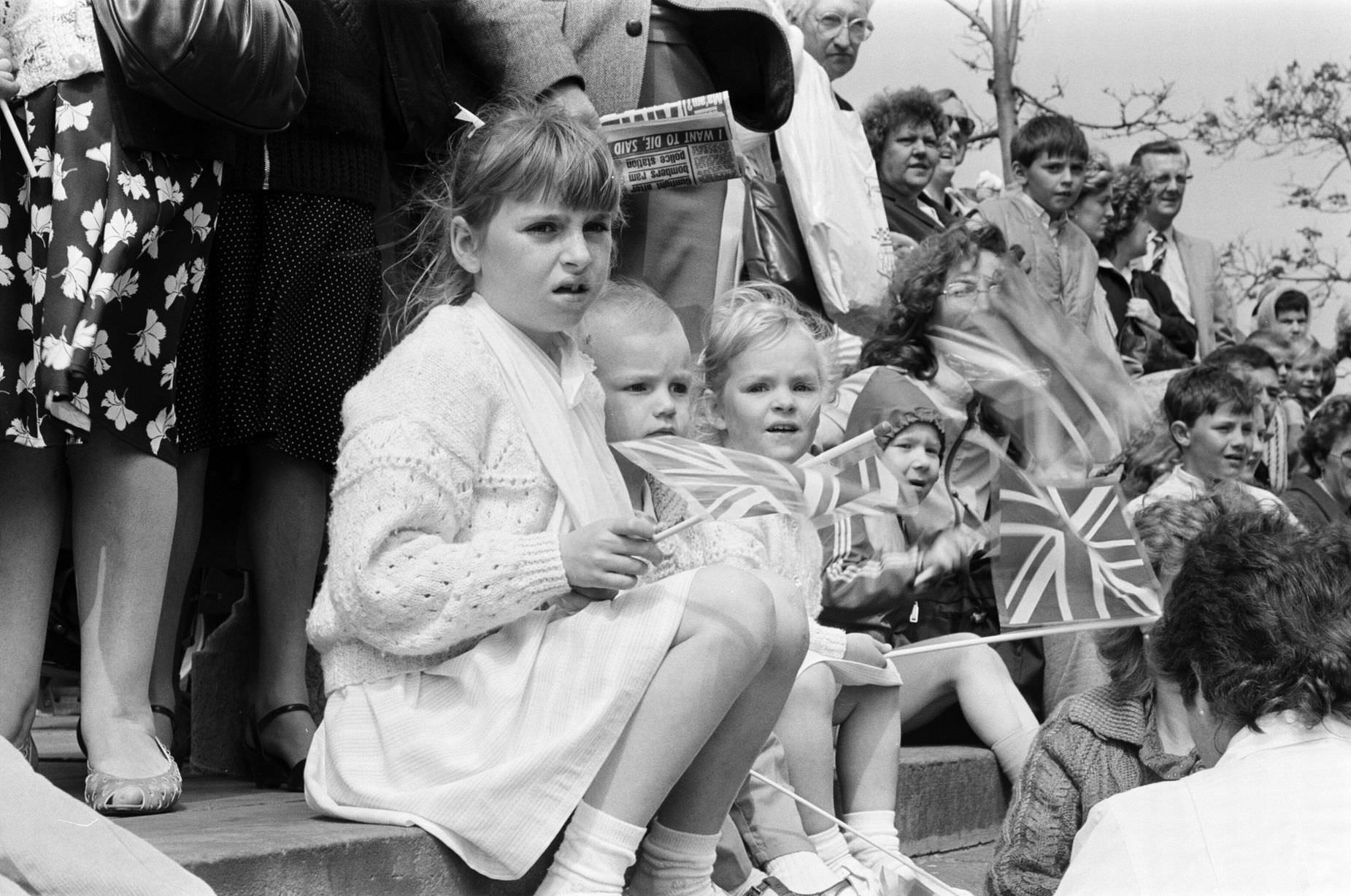 #78 Liverpool May Horse Parade, City Centre, Liverpool, Saturday 9th May 1987