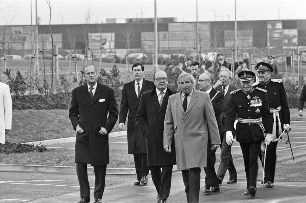 #94 Prince Philip, Duke of Edinburgh visits Wavertree Technology Park, Liverpool, 20th February 1987.
