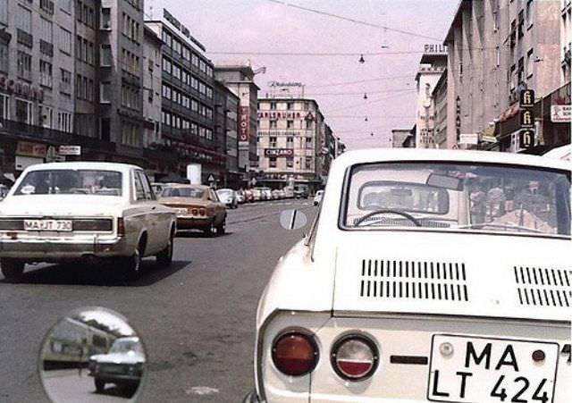 #2 The Planken – in front of the water tower, 1971